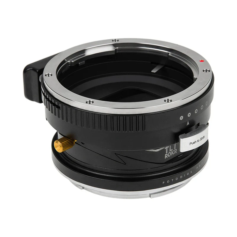 Fotodiox P645-GFX TLT ROCK TILT/SHIFT Movements Lens Adapter For Pentax 645 6x4.5 Mount Lens To Fujifilm GFX Mount Camera
