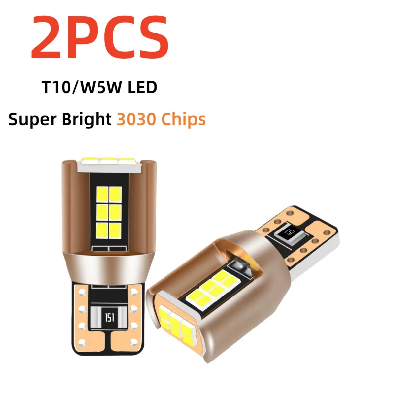 2 Stücke Neue T10 W5W Super Helle 2016 LED Parkplatz Lichter WY5W Auto Keil Drehen Seitenlampen Canbus Innen lesen Dome Lampen 12 V
