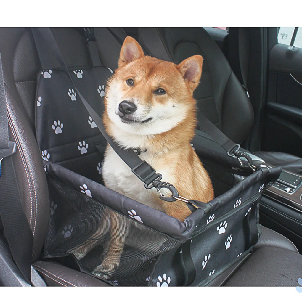 Pet Carriers Dog Seat with PVC Tube Cover Pad Hammock Carrying Waterproof Oxford Breathable Multicolor Washable Travel Cushion