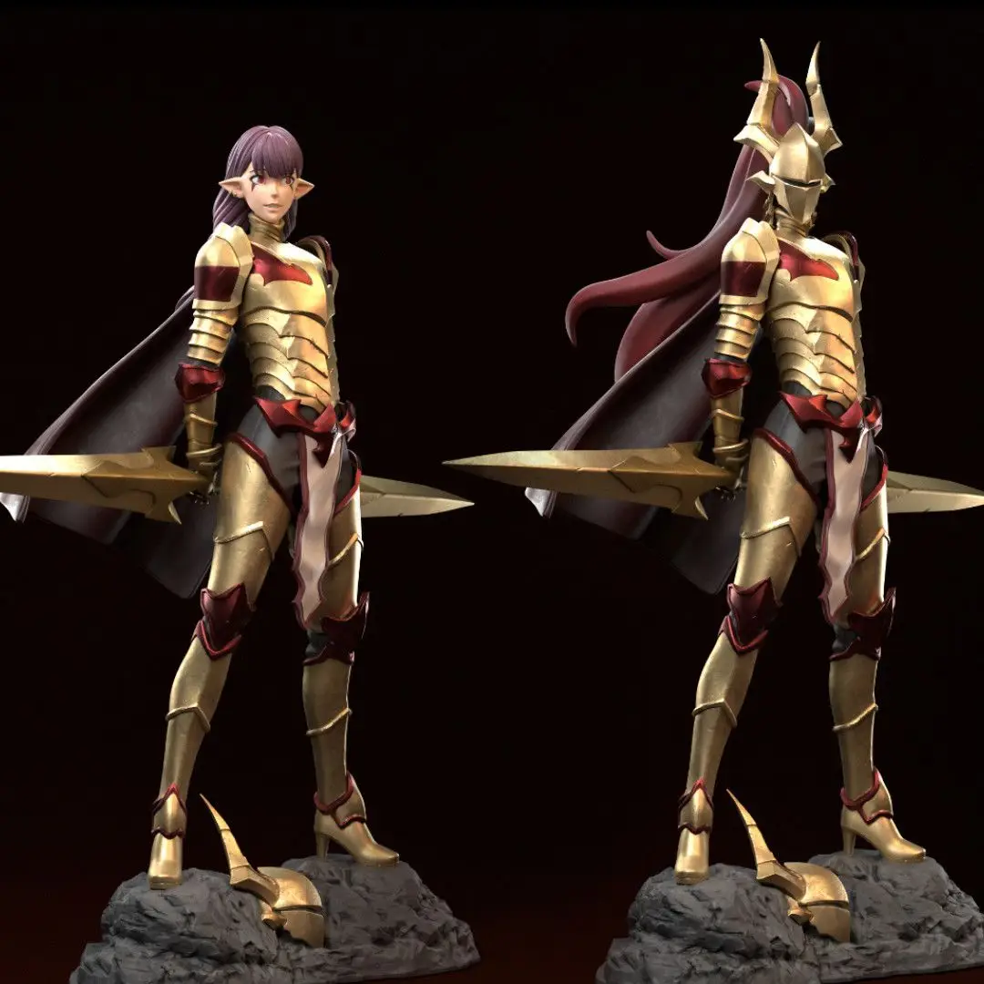 Esil Radiru 3D модель для печати, комплект, неокрашенная, в разобранном виде, 15 см, 18 см, белая пустая модель, раскраска «сделай сам», фигурки для самостоятельной сборки