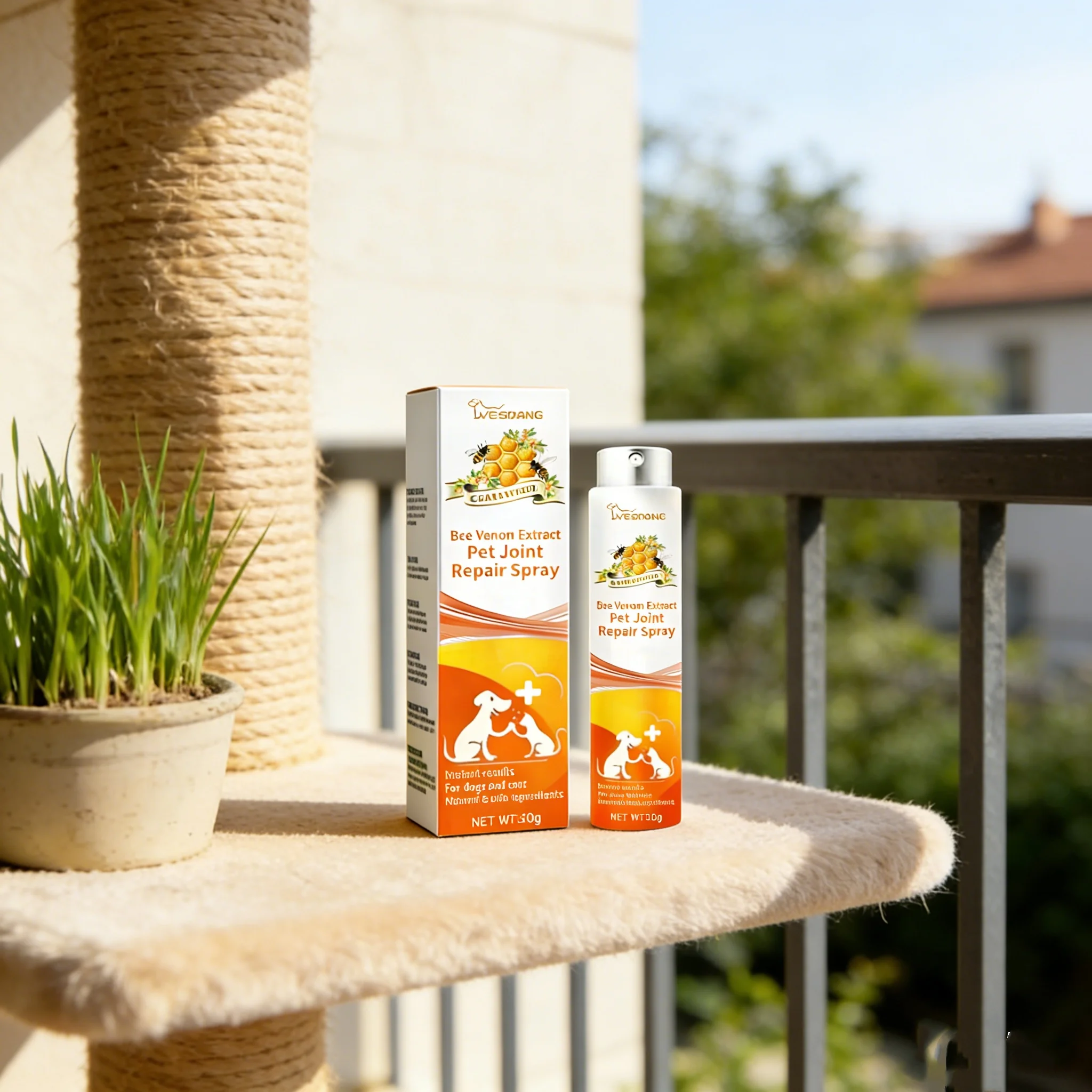 Yegbong Pet Joint Care Spray Pet Accessories Soft Safe Treatment Improved Mobility For Senior Dogs Healthy Joint Massage Sprays﻿
