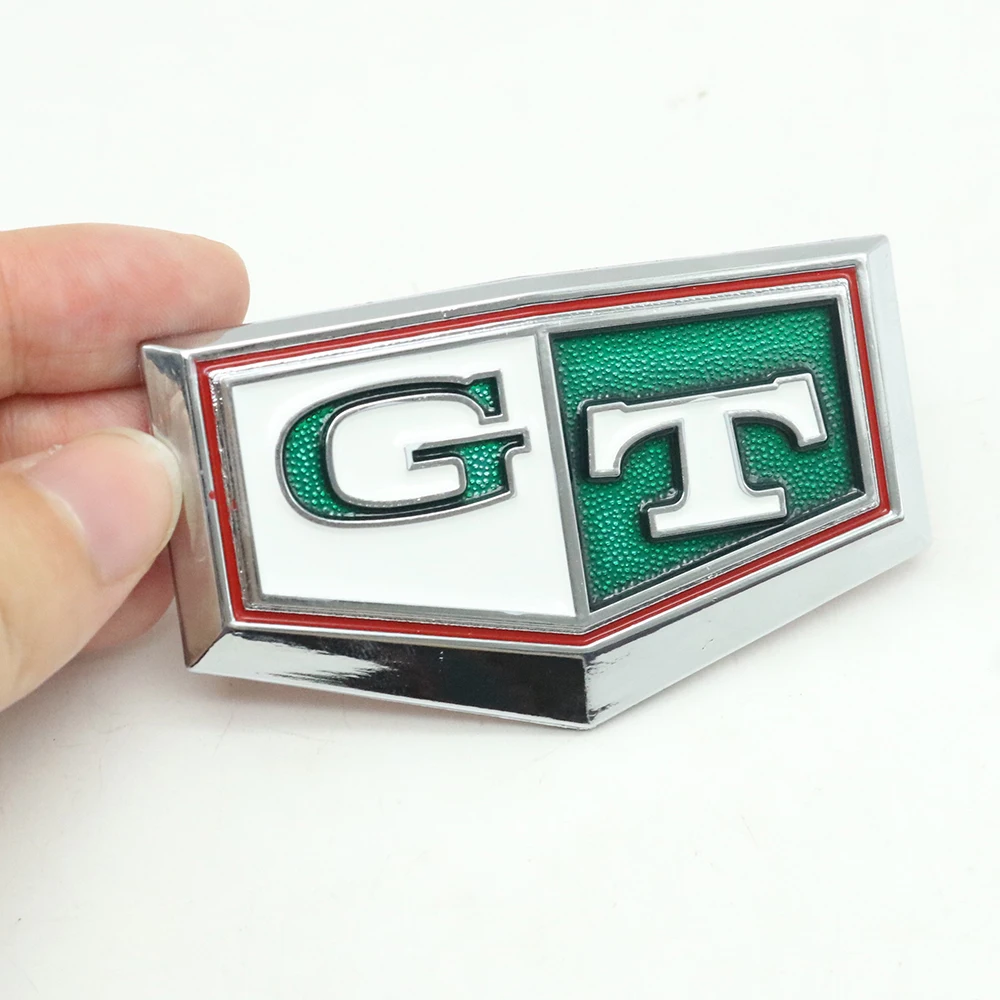 4 Colors Skyline C110 GTR GTT GT Front Side Fender Emblem Badge Logo Car Ornament For DATSUN C210