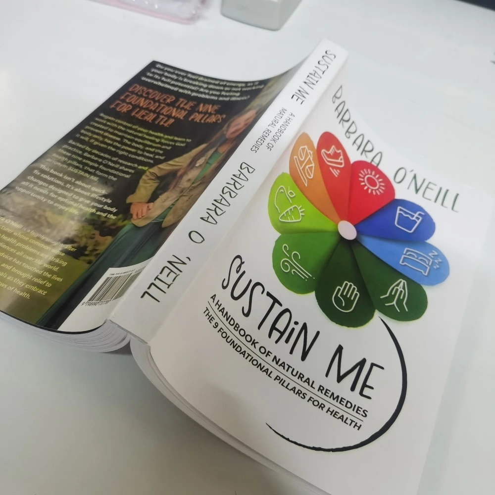 Sustain Me by Barbara O'Neill Book Provides Inspiring Insights for Improvement Life/Self-motivation/Psychological Adjustment