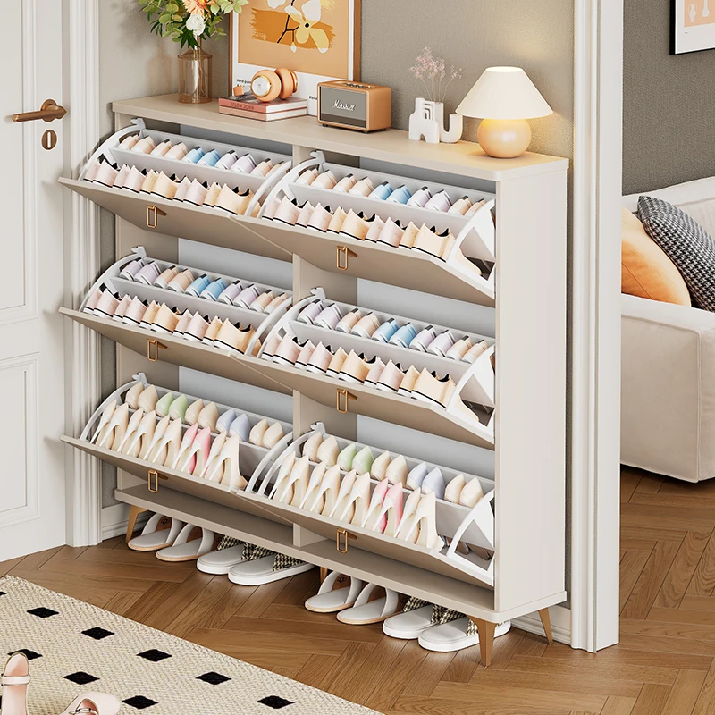 Storage - *For Storage White Shoe Cabinet Design