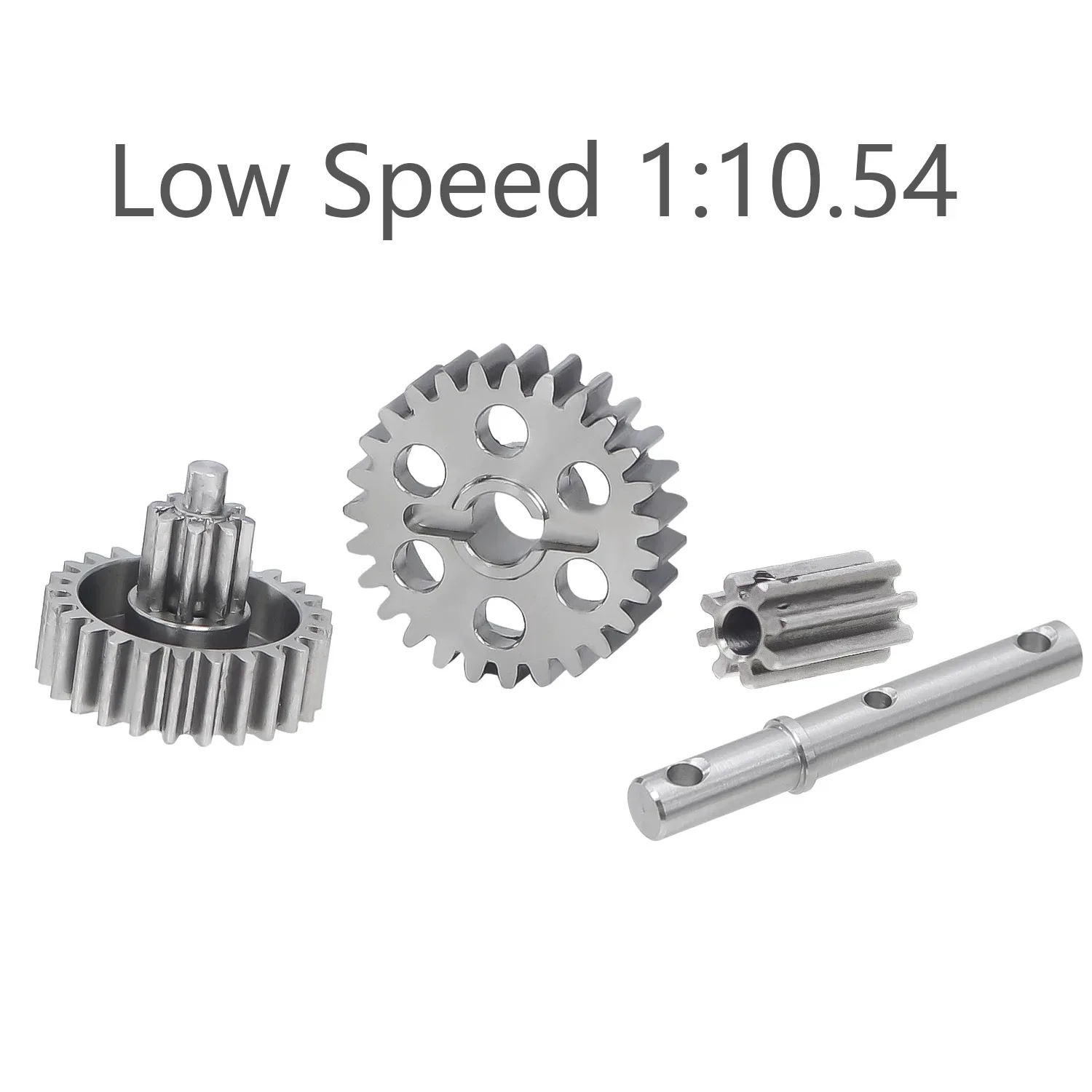 LCG aleación de titanio 1:5,9 1:10,54, engranaje de transmisión de velocidad alta/baja para 1/10 SCX10 TRX4 D90 coche trepador de control remoto, piezas de mejora