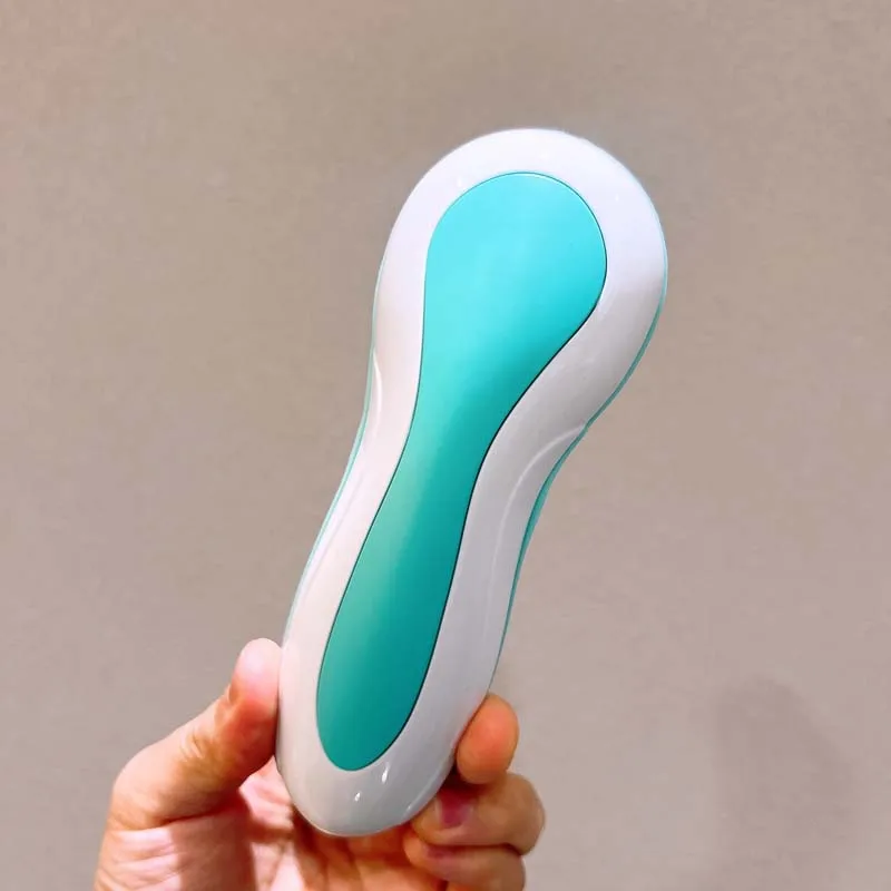 متوفر 4 1 فرشاة تنظيف الوجه الكهربائية سيليكون فرك منظف المسام تدور سونيك سيارة الأوزون تطبيق لتقشير الوجه #3