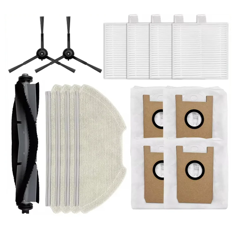 الترويج! ل AIRROBO T20 + جهاز آلي لتنظيف الأتربة الأسطوانة الجانب فرشاة تصفية ممسحة القماش كيس لجميع الغبار جزء الملحقات