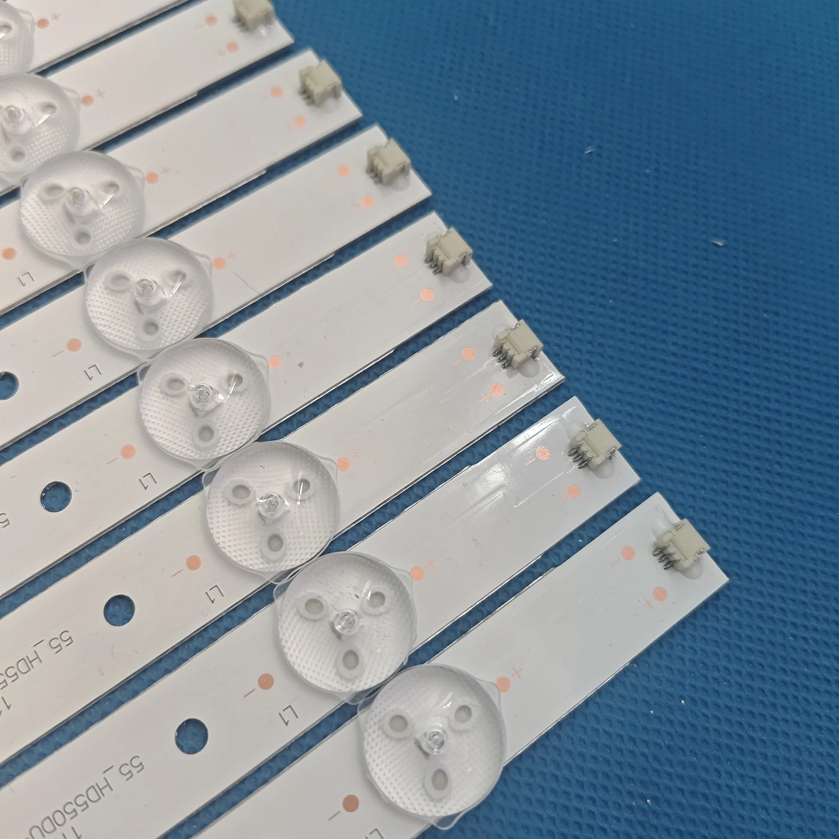LED Backlight Strip(10)For HISENSE 55H7607 55DU6070 55DU6500 55H7D 55H6D Sharp LC-55LBC591C LC-55LBU591U SVH550AQ0 HD550K3U82-K1