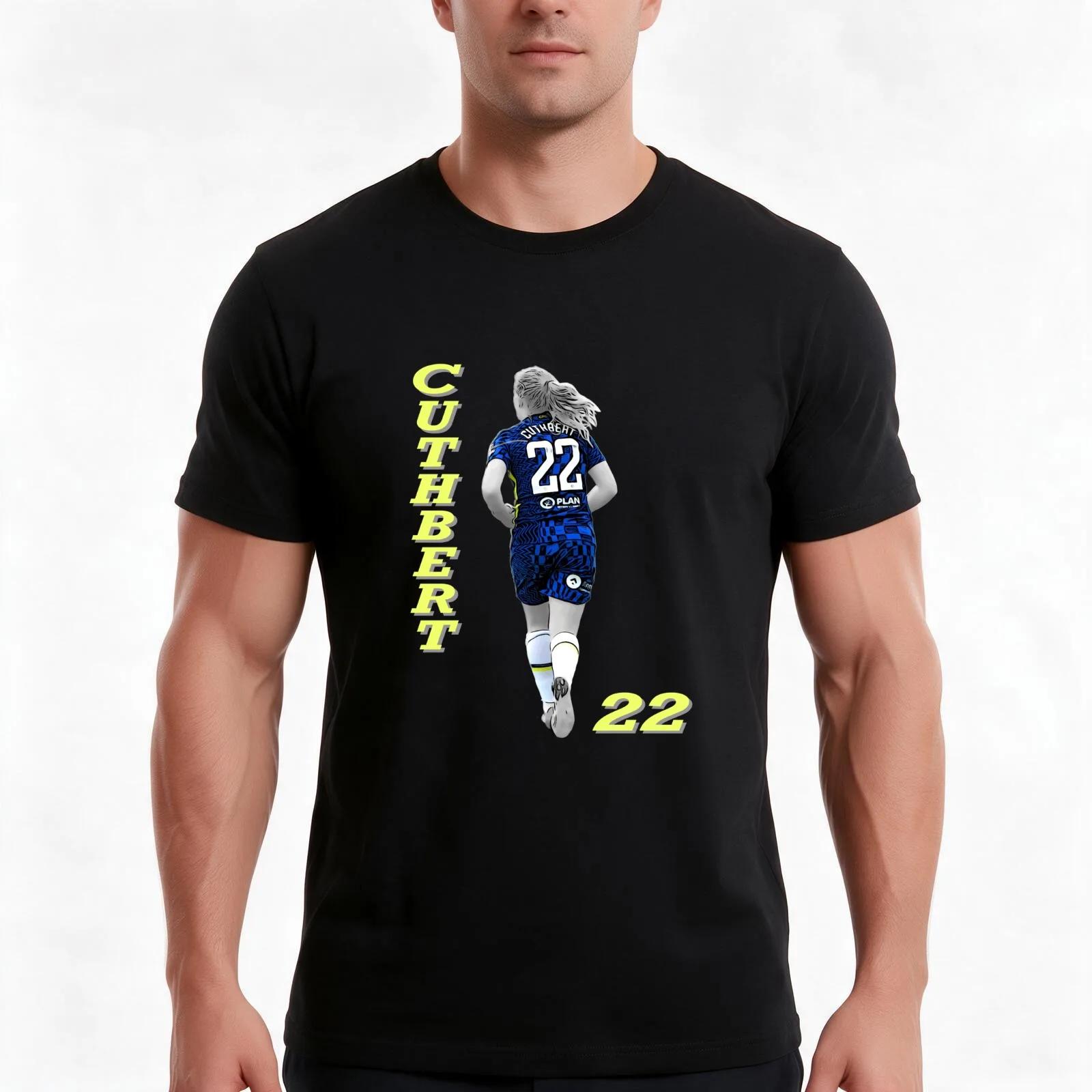 Cuthbert 22 T-Shirt Summer Casual Cotton Tee Oversized Streetwear Tops Vintage Graphic Print Loose Fit Short Sleeve