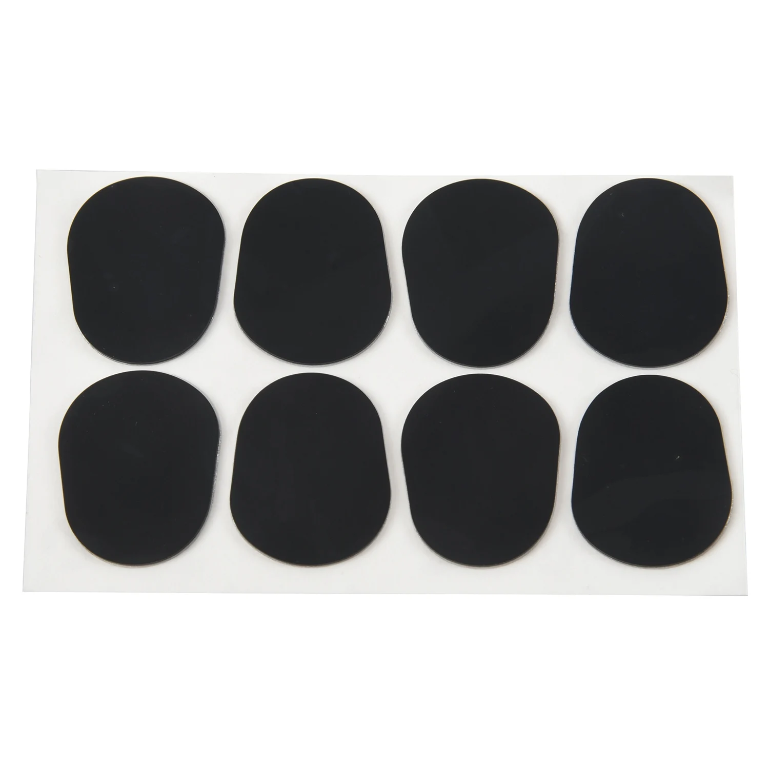 8pcs Alto/Tenor Saxophone Sax Mouthpiece Patches Pads Cushions Black---0.8mm