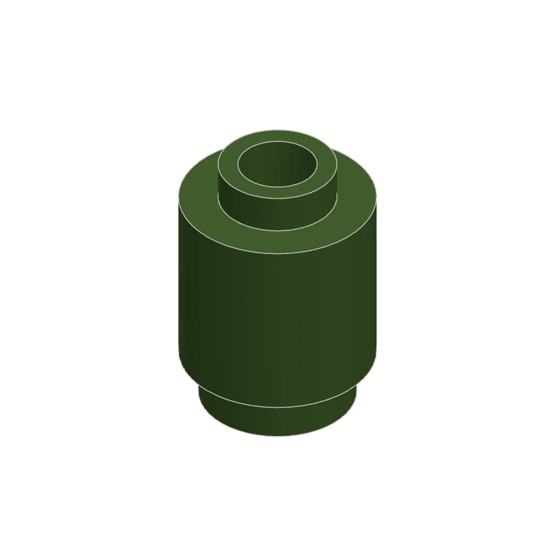 50 Stück 3062b 30068 35390 3062 Zubehör 1x1 Zylindrischer Baustein DIY Bausteine Lernspielzeug Stadtspielzeug – Detail 3