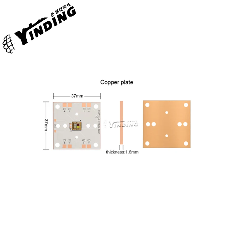 OSTAR LE RTDUW S2WP 60W high power led Light Emitting Diode Red Green Blue Cold white light RGBW Stage light source