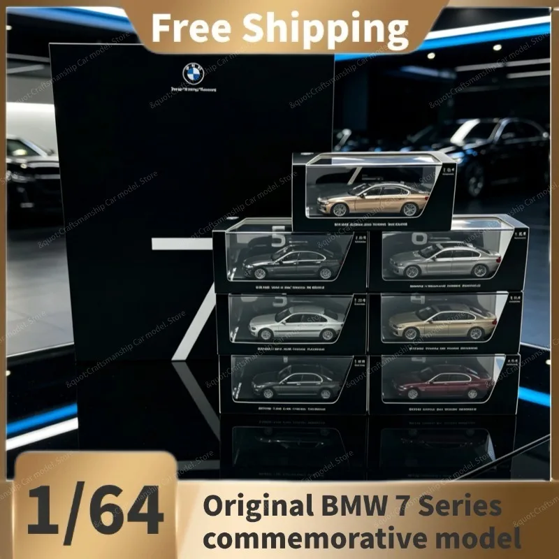 В наличии: Коллекционная модель BMW 7-й серии G70, серия AR, масштаб 1:64, из сплава.