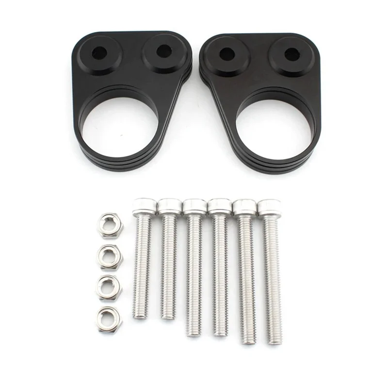 

A02Q-Motorcycle Heightening Code Handlebar Riser Mount Clamp Adapter Raise For Suzuki GSX1300R GSX 1300R HAYABUSA 2007-2020