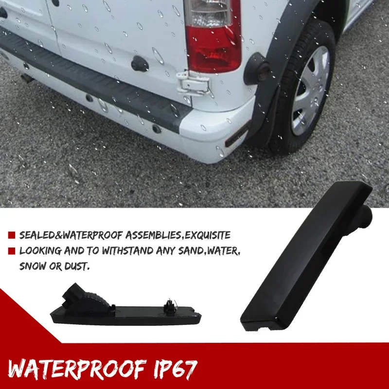 Per il 2010 2011 2012 2013 Ford Transit Connect Lente affumicata Auto Parafango anteriore/posteriore Indicatore laterale Copertura della luce Gusci