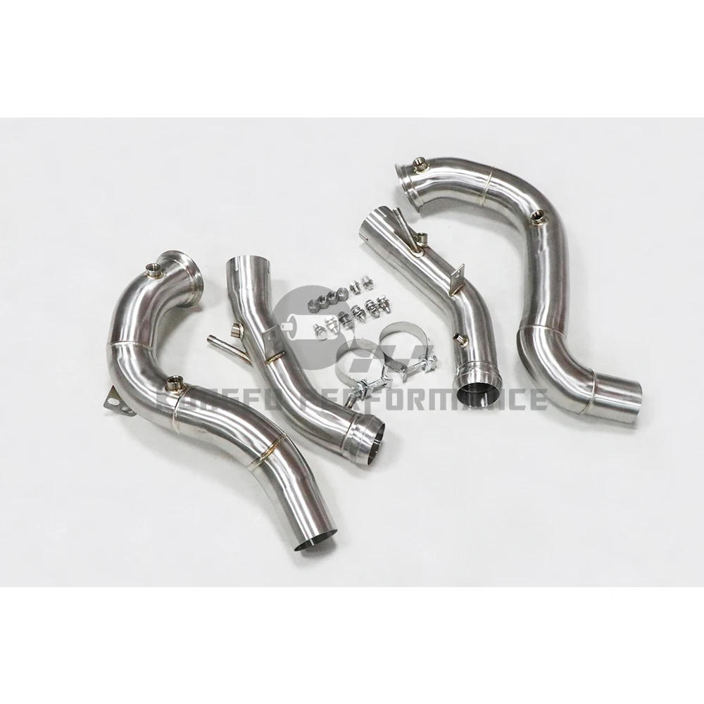 KUNGFU PERFORMANCE Mer cedes AMG E63 E63S W213 AMG GT 63 S 4-Door X290 Downpipe Catless
