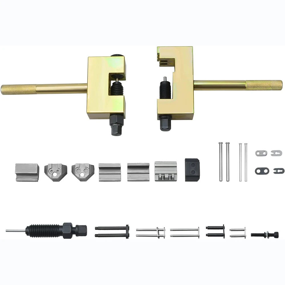 

Engine Timing Chain Removal Installer Tool Kit Camshaft Riveting Set For Mercedes Benz M271 M272 M273 M274 M276