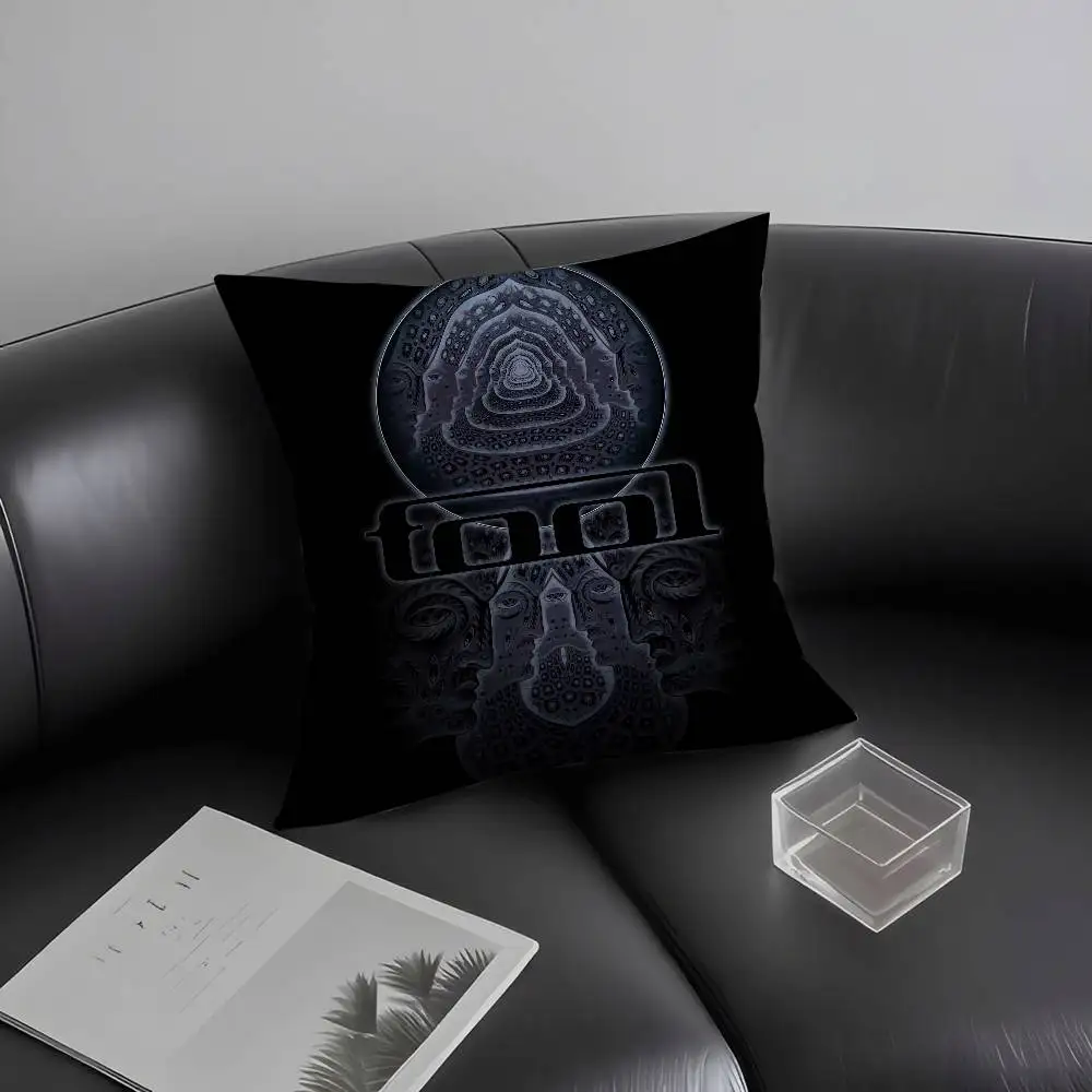 T-TOOLS Rock Band Pillow Case  Plush Fabric Soft  Pillowcase Double Sided Print Cushion Cover Household Gifts