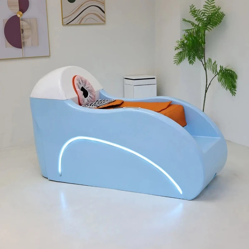 No need for manual automatic shampoo machine Electric intelligent massage bed Hair cutting and beauty automatic shampoo machine