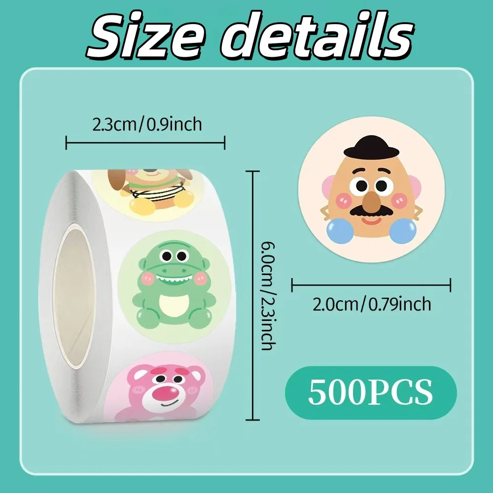 

500pcs Cute Disney Anime Story Stickers Buzz Lightyear Woody Decals DIY Laptop Phone Scrapbook Cartoon Stickers,kawaii