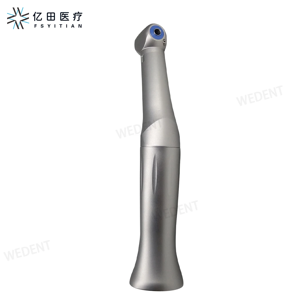 20:1 Contra Angle E-type Connection Decreasing Speed Push Button Surgical Handpiece