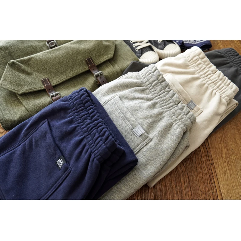 

Мужские зимние брюки на подкладке, повседневные спортивные штаны Thiened, молодежные длинные брюки для активного отдыха, обычный тонкий цвет