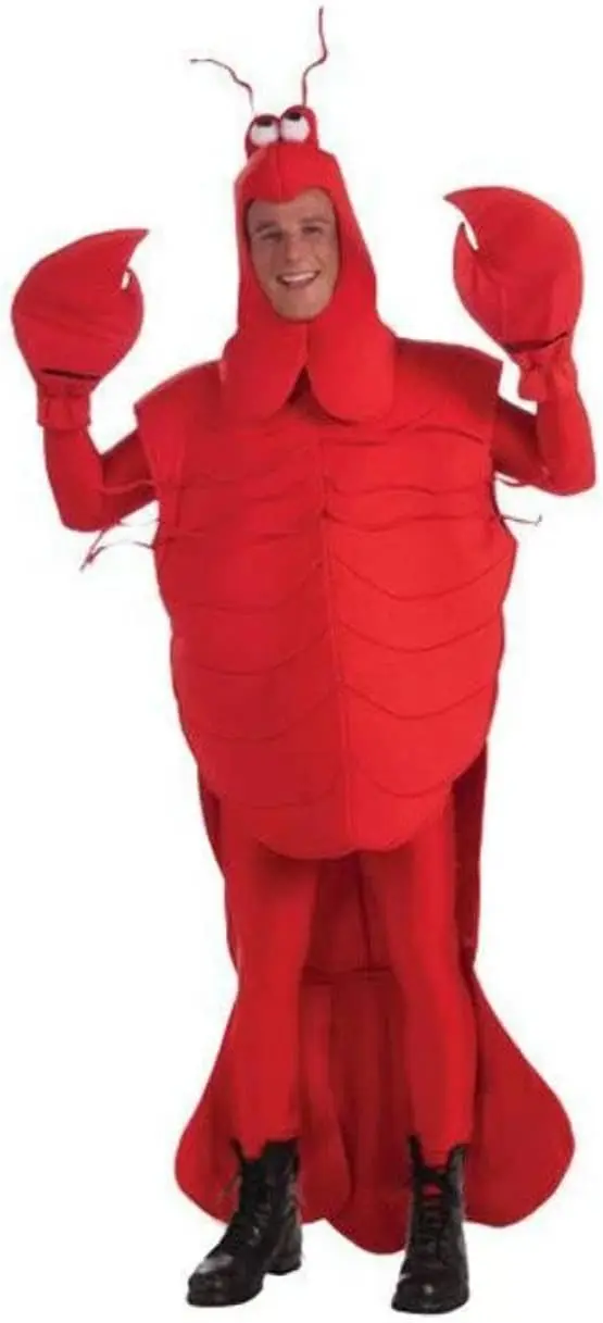 

Men's Craw Daddy Mascot Costume, Fun Halloween Party Outfit for Adults