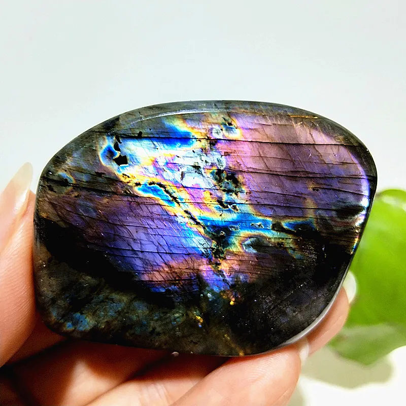 Natural Crystal Colors Labradorite Stones Meditation Witchcraft Energy Heal Heart Feng Shui Crystal Room Decor