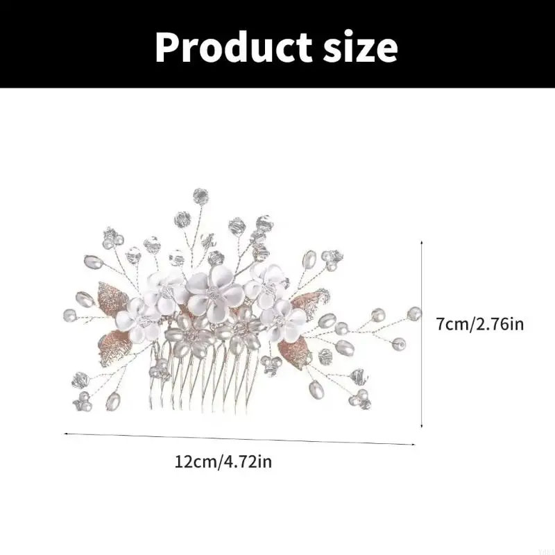 Y88A Crystal delicado e pérolas