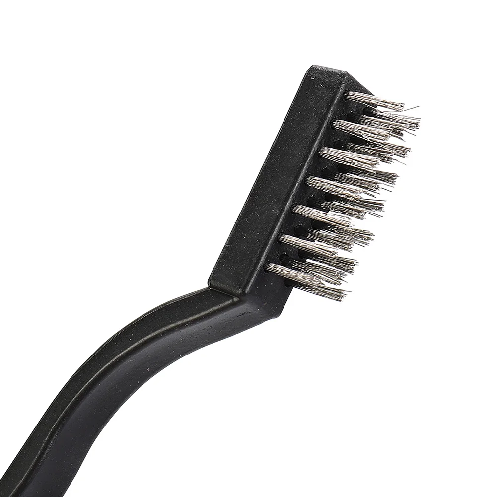 12PCS Clening Draht Pinsel Mini Edelstahl DIY Farbe Rost Entferner Entfernung Herramientas Multitool Metall Detektor