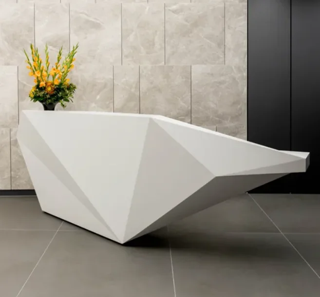 

*Customization Reception Desk Reception Office Reception Front Desk Airport Hotel Shopping Mall Use Fiberglass Desk