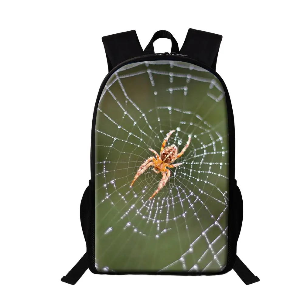 Męski plecak na ramię do podróży służbowych Animal Spider Torby szkolne Dostosuj logo Tornister dla chłopców Modny nadruk studencki Bookbag