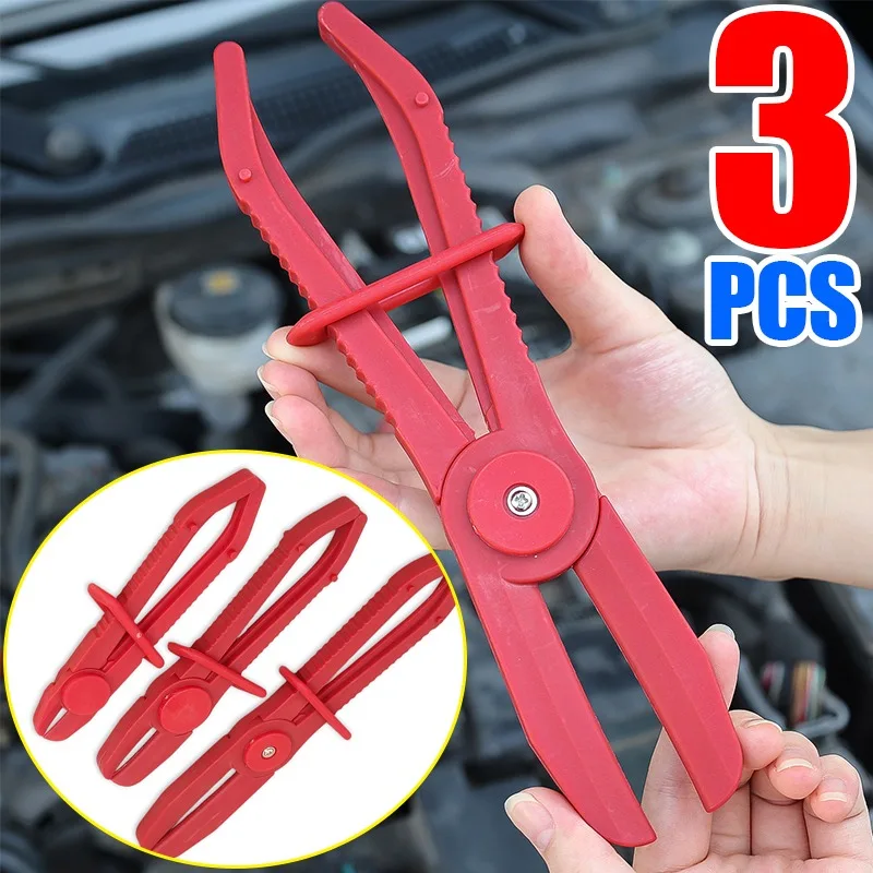 

3 шт., набор плоскогубцев для хомутов, автомобильный топливный провод, водопровод, отжимной инструмент, пластиковый уплотнитель, набор ручных инструментов для ремонта автомобиля, обслуживание