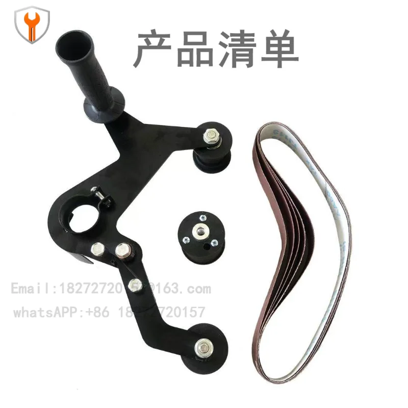 Round Tube Grinder Polishing Machine Electric Belt Grinder Integrated Handheld
