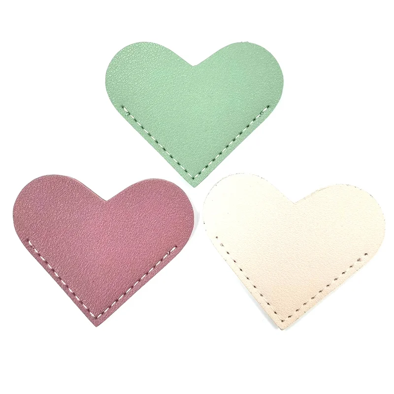 

12Pcs Leather Heart Corner Bookmark,Cute Bookmarks for Women, Handmade Book Accessories for Reading Lovers jasmine