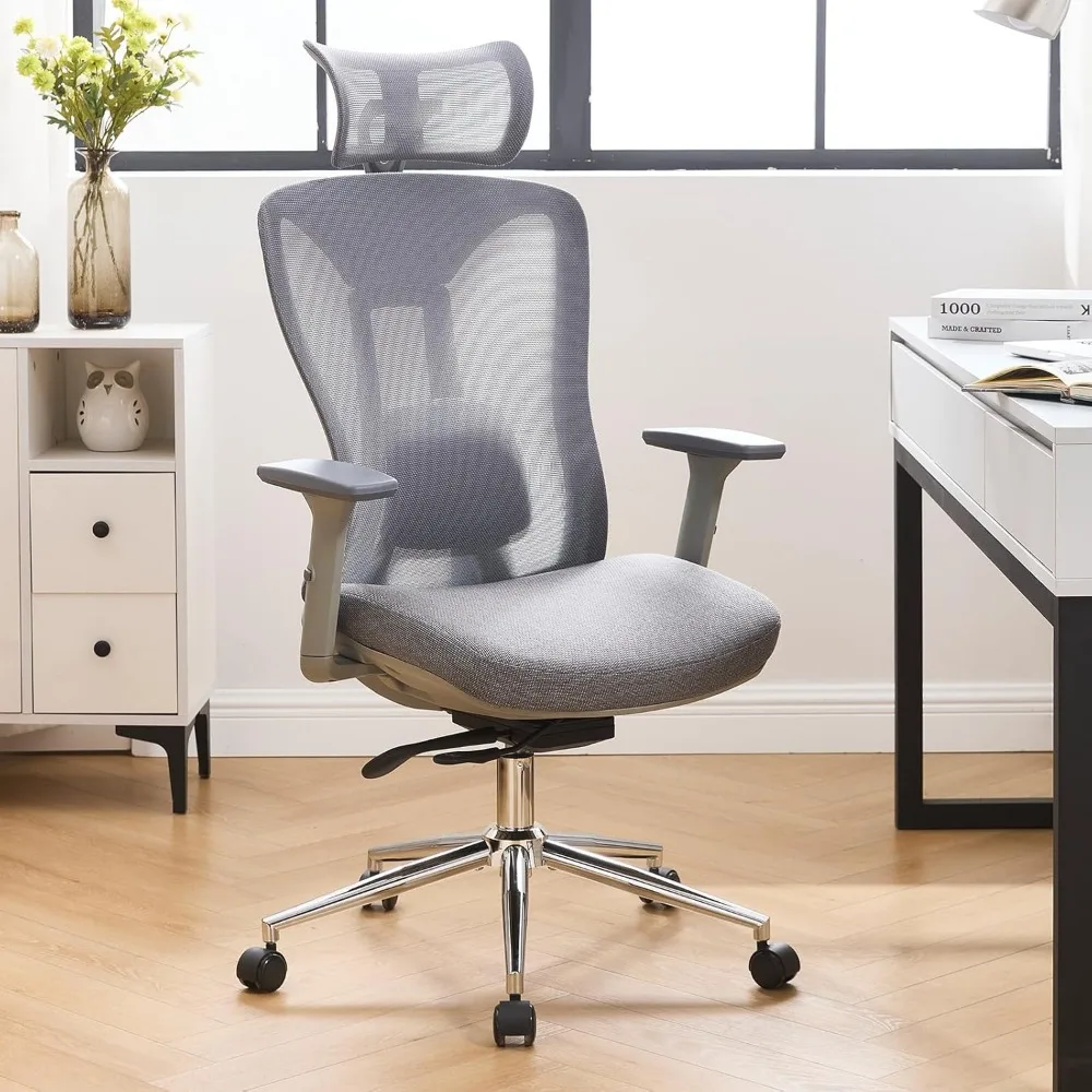 

LuxErgo Ergonomic Office Chair Mesh Office Desk Chair Executive Task Chair with Lumbar Support, SGS Certified Gas Cylinder, 300