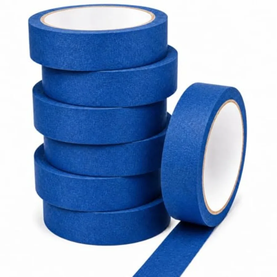 

Blue Painters Tape, Masking Tape, Premium Painter's Tape 1 inch x 25 yd, 7 Rolls 175 yd Total,Paint Tape for Multi-Purpose, Wal