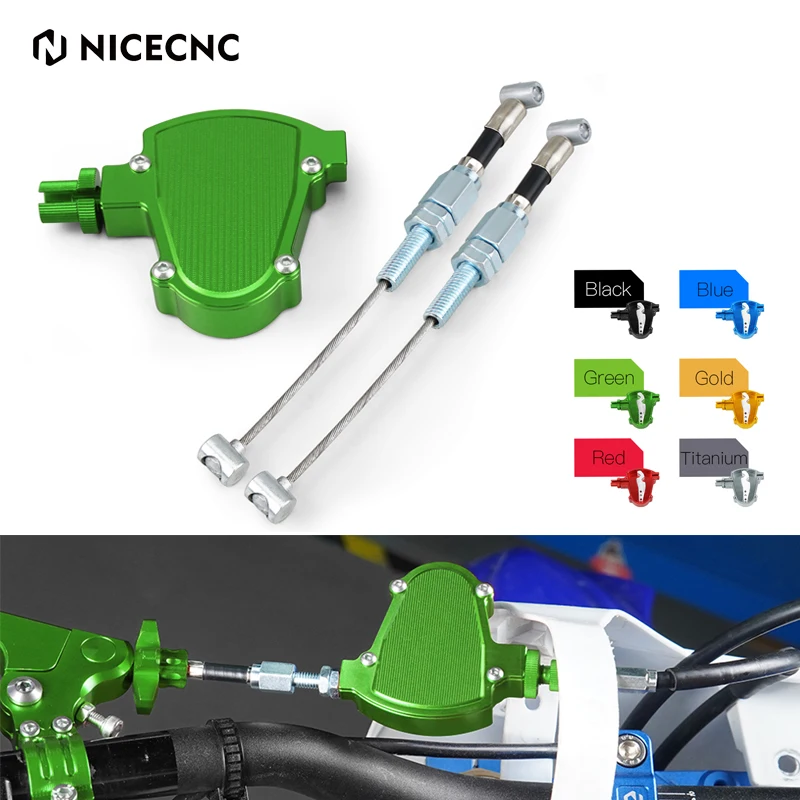 

CNC Stunt Clutch Easy Pull Cable System For Kawasaki KX 65/80/85/100/125/250/500 KX250F KX450F KLX450R Z800 Z1000SX Ninja 1000