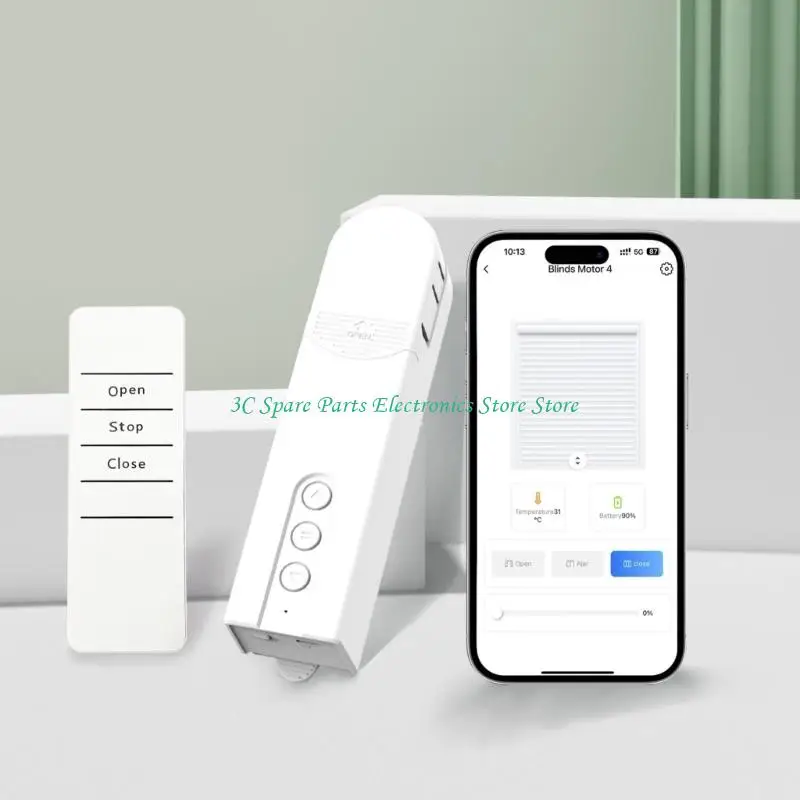 محرك SZ الهادئ للمكفوفين مع دعم الأوامر الصوتية يعمل على أتمتة نظام ABS للظل