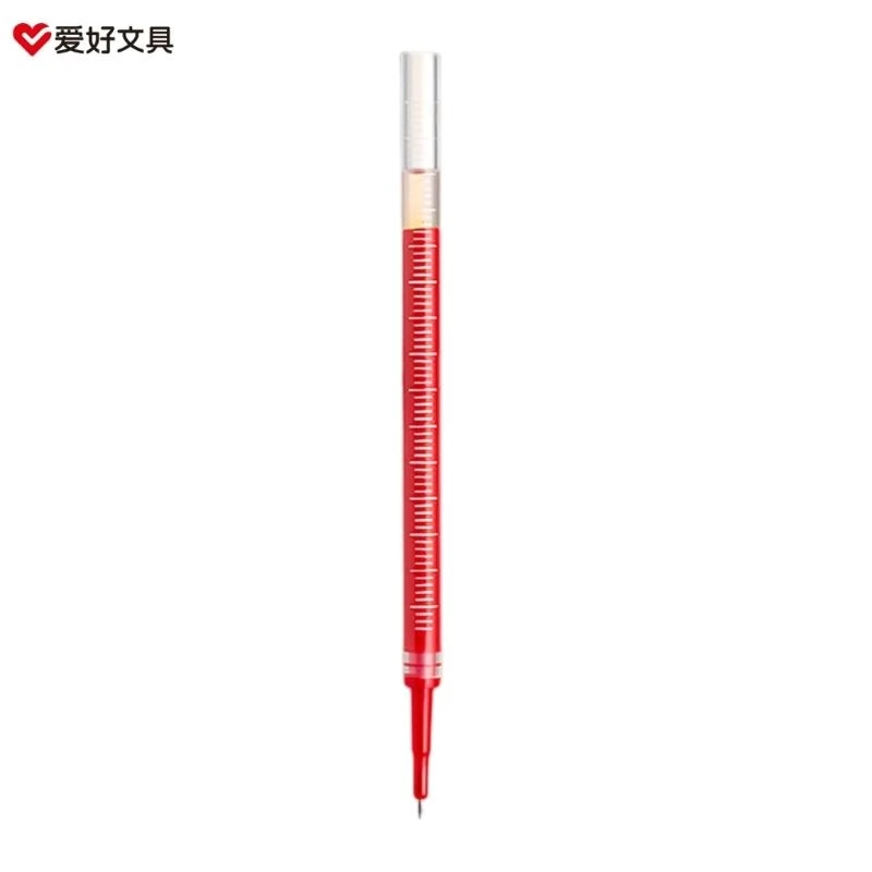 0.5 Rollerball Pen recarga Gel Tintas líquidas Punto pelota Rolling Ball Writing Pen recientes