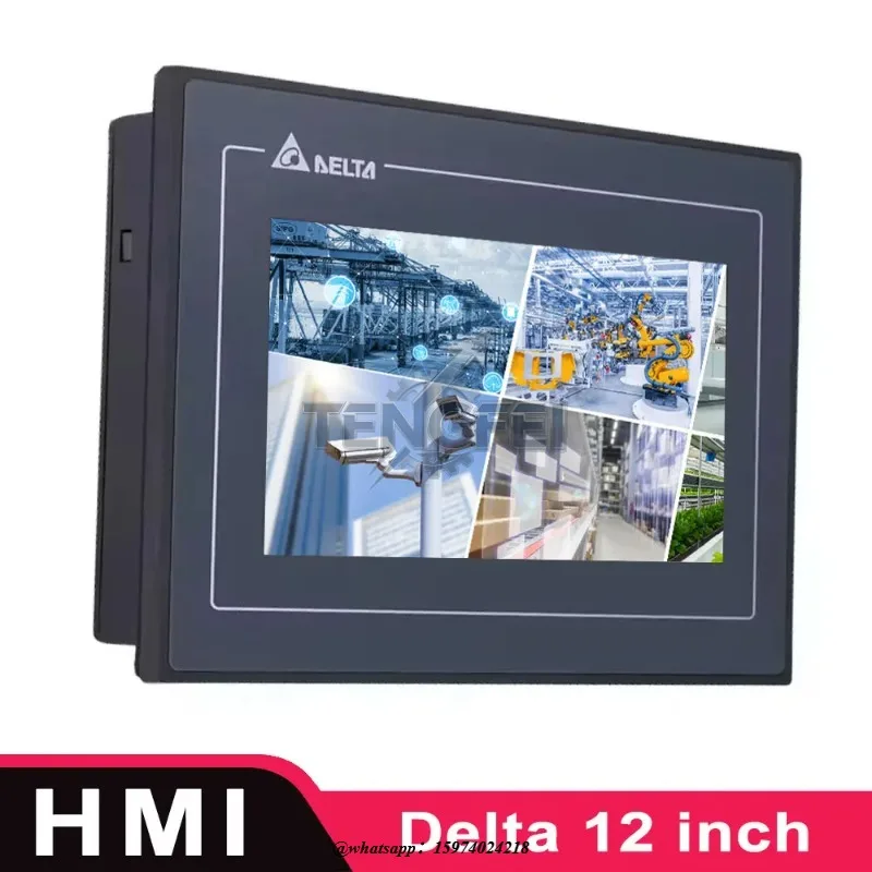 

Промышленный дисплей HMI DOP112WX DOP112MX 12 дюймов с 2 Ethernet-портами, человеко-машинный интерфейс