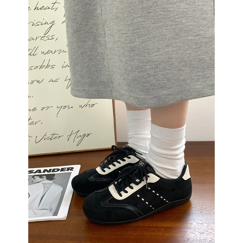 جديد 2026 الربيع والخريف خمر تنوعا حذاء كاجوال موضة أحذية رياضية المضادة للانزلاق مريحة خفيفة الوزن أحذية نسائية