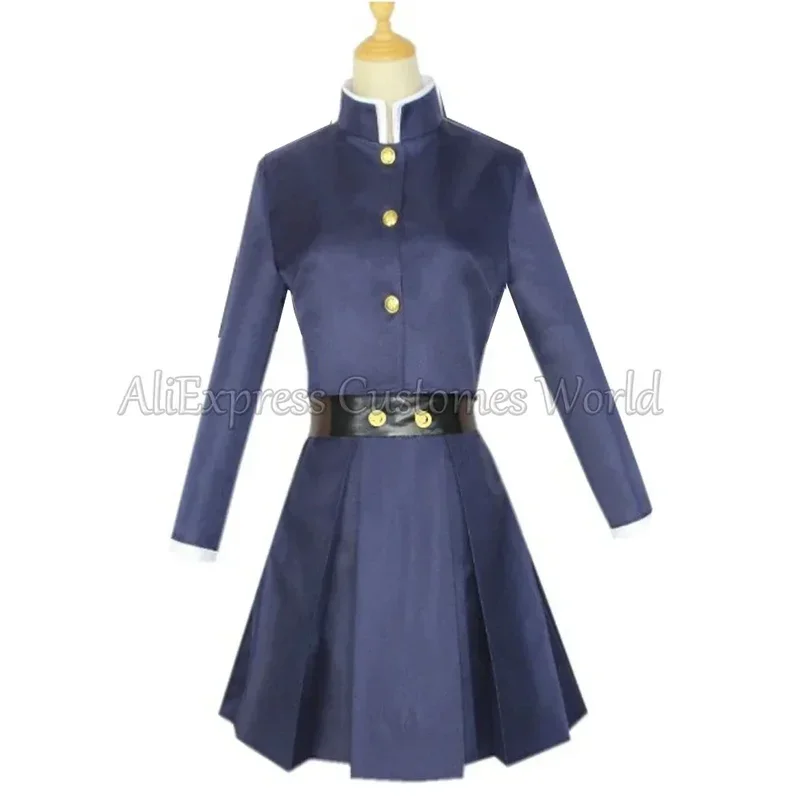 

HN8 Anime Kugisaki Nobara Wigs Hairs Jujutsu Cos Kaisen Kugisaki Nobara Cosplay Costume Women Dress Uniform Tatoo Girl Party8…Gf