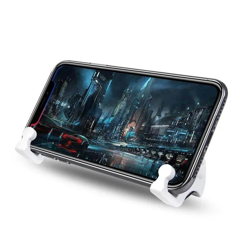 1 زوج حامل هاتف غمبد الزناد النار زر هاتف ذكي المقود ألعاب تحكم ل PUBG GDeals