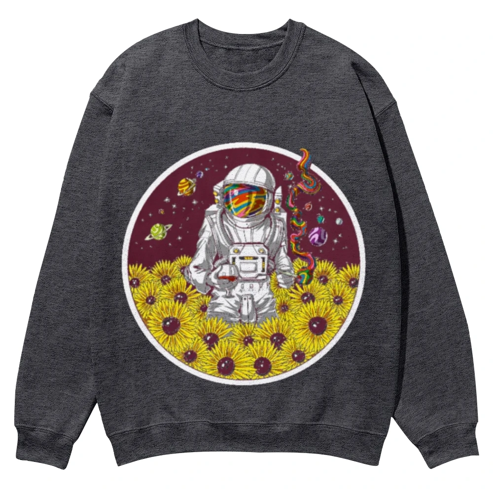 

Blazing Astronaut Trendy Graphic Sweatshirt,Cusal Sweatshirt,Trendy Long Sleeve Shirt,Comfort Colors Sweater,Unisex Sweatshirt