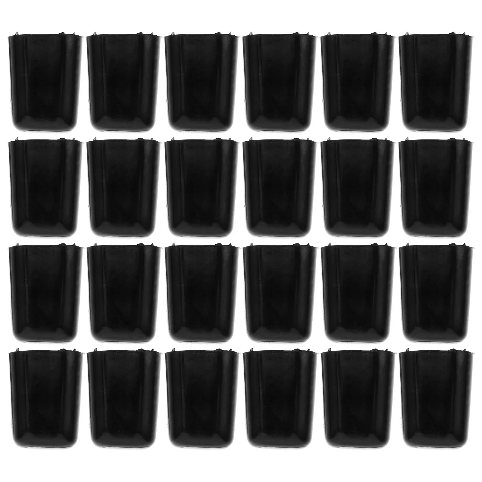 

30 Pcs Rack Feet Replacement Nonslip Stable Sink Protectors For Kitchen Sink Shock Absorption Black PVC Kitchen Parts Grid End