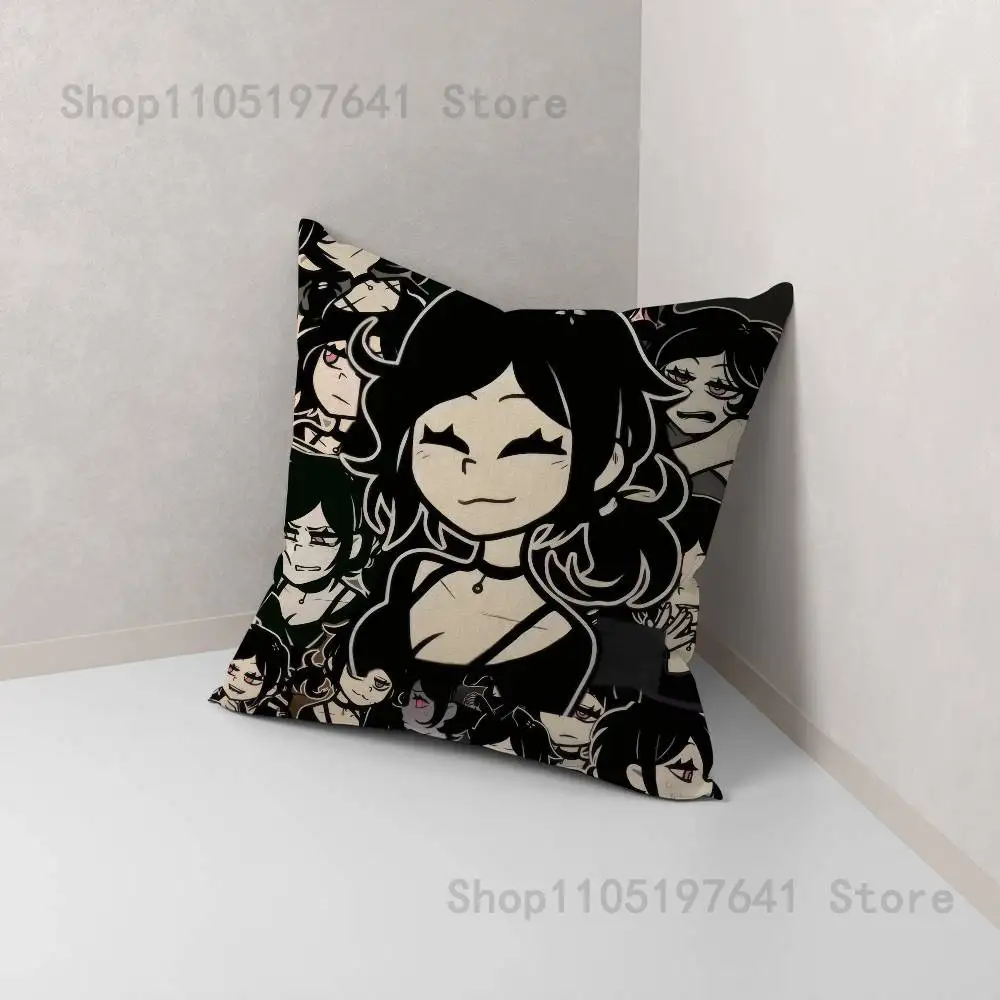 Ashley Graves Leyley Coffin Pillow Case For Sofa Decor Car Office Room Printing Cushion Cover Decorations and Protector