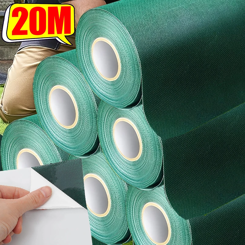 

20/5 м искусственная трава газонная лента для швов имитация травы противоскользящие водонепроницаемые соединительные фиксированные ленты садовые синтетические ковры для газона