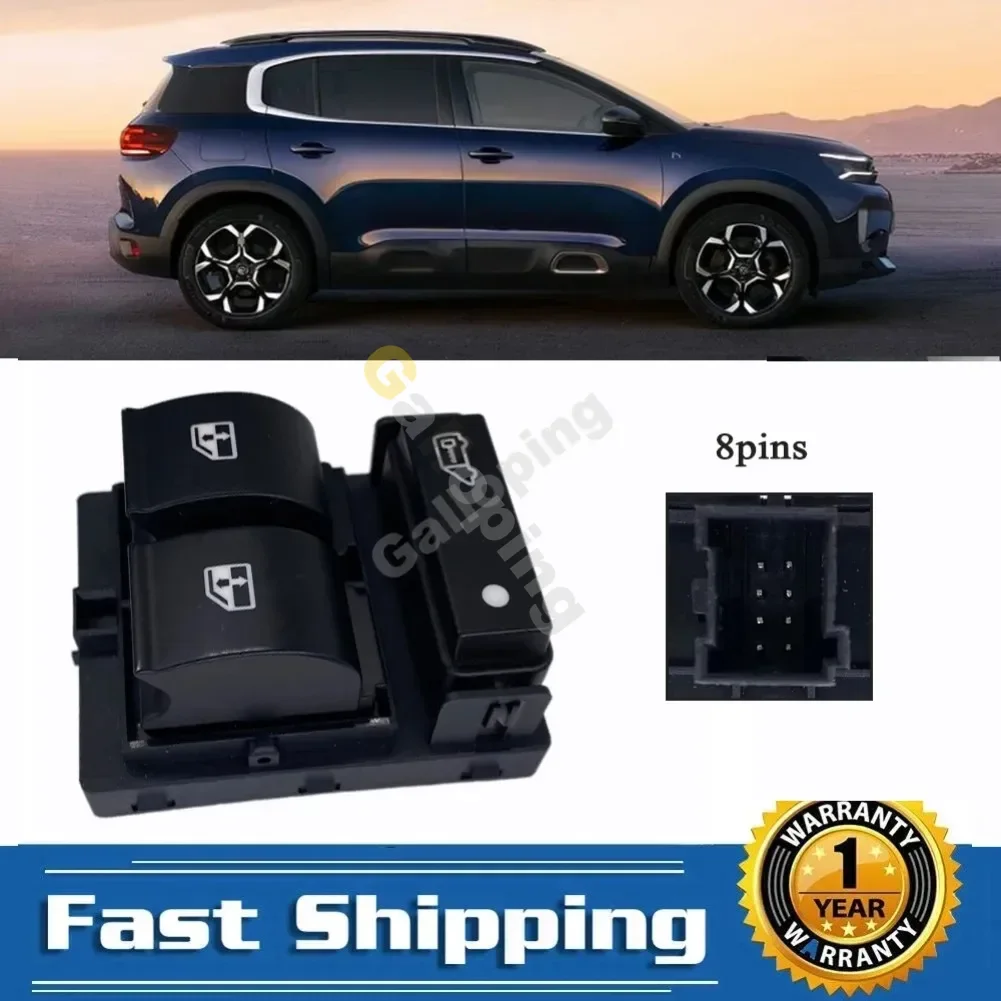 For Peugeot Boxer Citroen Relay Fiat Ducato Doblo 263 Electric Window Switch Control Console Lifter Button 2006 - 2014 735421419