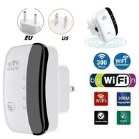 Wifi Repeater Wireless Signal Amplifier Extended Network Enhancer EU US Home Router 300m Through The Wall Bedroom Receive Moving